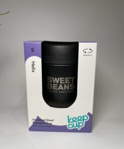 KeepCup x Sweetbeans Helix Thermal Black S