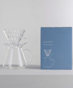 Hario V60-02 Glass Dripper Set